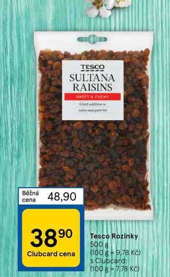 Tesco Tesco rozinky 500 g nabídka