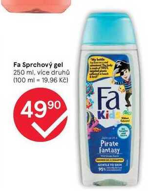 Tesco Fa sprchový gel 250 ml nabídka