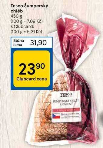 Tesco Tesco šumperský chléb 450 g nabídka