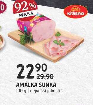 Terno Amálka šunka 100 g nabídka