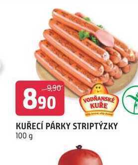 Terno Kuřecí párky striptýzky 100 g nabídka