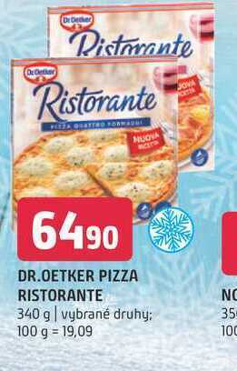 Terno Dr.oetker pizza ristorante 340 g nabídka