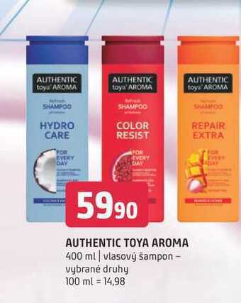 Terno Authentic toya aroma 400 ml | vlasový šampon nabídka