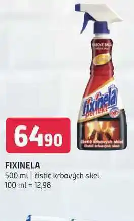 Fixinela 500 ml čistič krbových skel