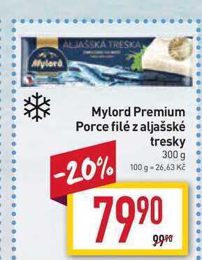 Billa Mylord premium porce filé z aljašské tresky 300 g nabídka