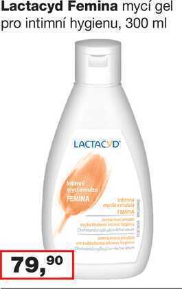 Ráj drogerie Lactacyd femina mycí gel pro intimní hygienu, 300 ml nabídka