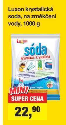 Šlak Luxon krystalická soda, na změkčení vody, 1000 g nabídka