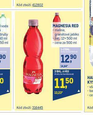 Makro Magnesia red nabídka