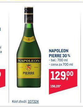 Makro Napoleon pierre 30% nabídka