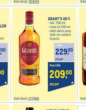 Makro Grant´s 40% nabídka