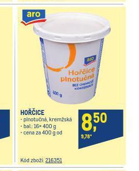 Makro Hořčice nabídka