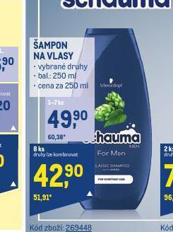 Makro Schauma šampon nabídka