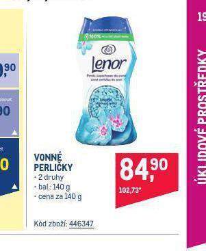 Makro Lenor vonné perličky nabídka