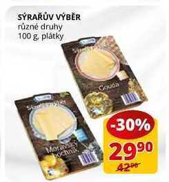 Flop Sýrařův výběr různé druhy 100 g nabídka
