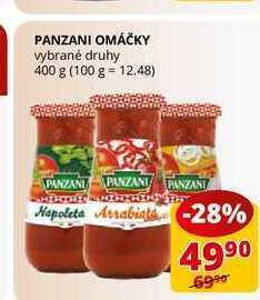 Flop Panzani omáčky 400g nabídka