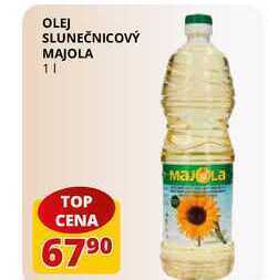 Flop Olej slunečnicový majola 1l nabídka