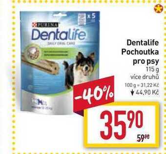 Billa Dentalife pochoutka pro psy 115 g nabídka