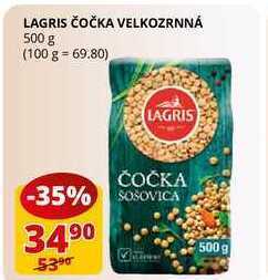 Flop Lagris čočka velkozrnná 500 g nabídka