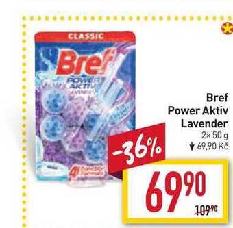Billa Bref power aktiv lavender 2x 50 g nabídka