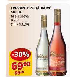 Flop Frizzante pohádkové suché bilé, růžové 0,75l nabídka