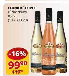 Flop Lednické cuvée různé druhy 0,75l nabídka