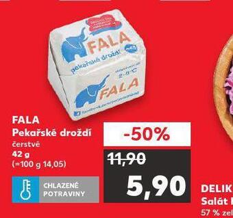 Kaufland Fala pekařské droždí nabídka