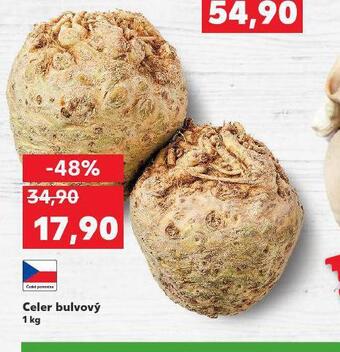 Kaufland Celer bulvový nabídka