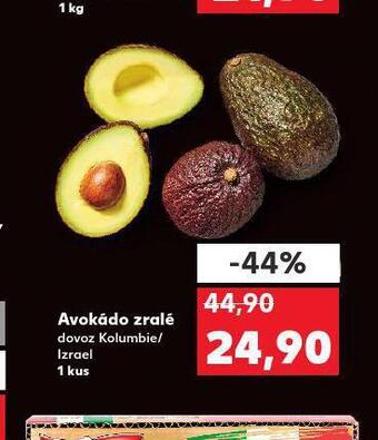 Kaufland Avokádo zralé nabídka