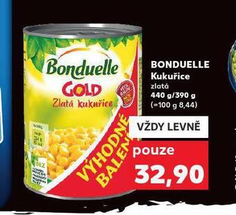 Kaufland Bonduelle kukuřice nabídka