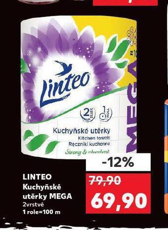 Kaufland Linteo kuchyňské utěrky mega nabídka