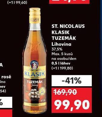 Kaufland St. nicolaus klasik tuzemák nabídka