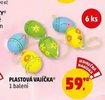 Penny Market Plastová vajíčka, 6 ks nabídka