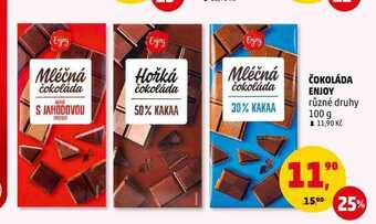 Penny Market Čokoláda enjoy, 100 g nabídka