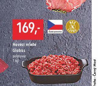 Globus Hovězí mleté nabídka