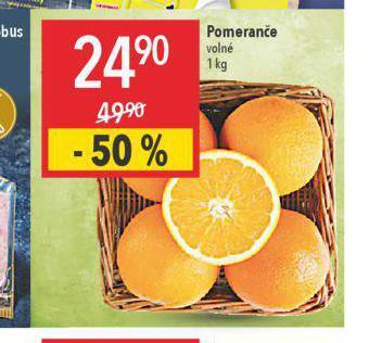 Globus Pomeranče nabídka