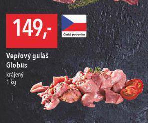 Globus Vepřový guláš nabídka