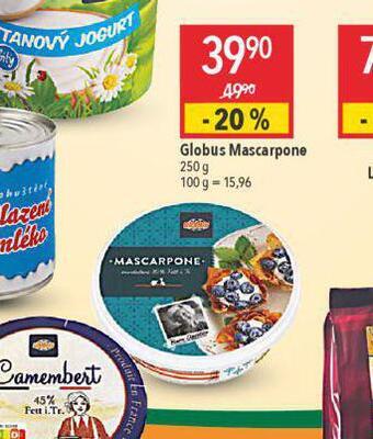 Globus Mascarpone nabídka