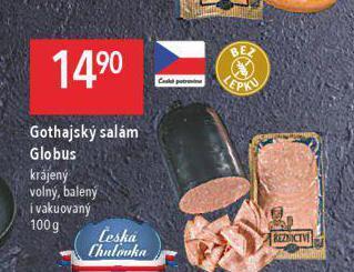 Globus Gothajský salám nabídka