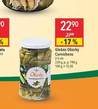 Globus Okurky cornichons nabídka