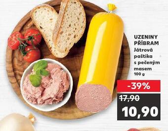 Kaufland Játrová paštika s pečeným masem nabídka