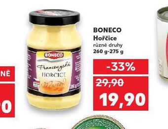 Kaufland Boneco hořčice nabídka