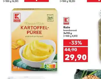 Kaufland Kaše bramborová nabídka