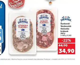 Kaufland Šunková / venkovská tlačenka nabídka