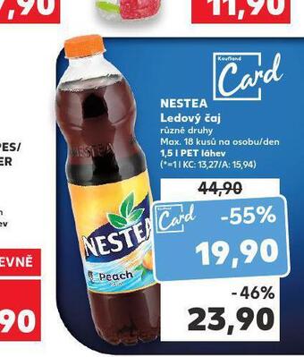 Kaufland Nestea ledový čaj nabídka