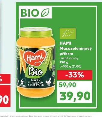 Kaufland Hami masozeleninový příkrm nabídka