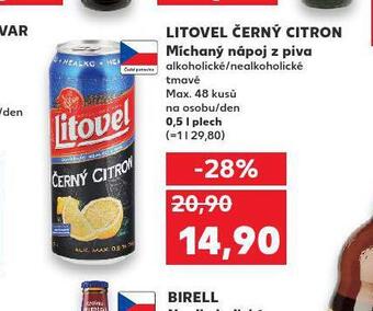 Kaufland Litovel černý citron nabídka