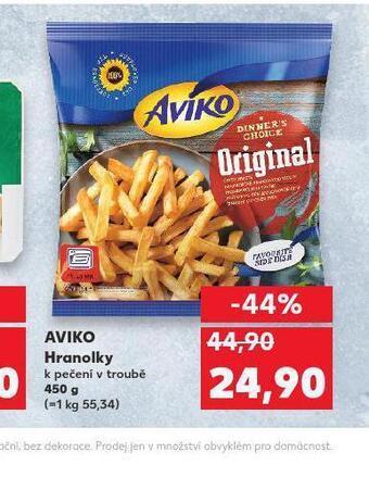 Kaufland Aviko hranolky nabídka