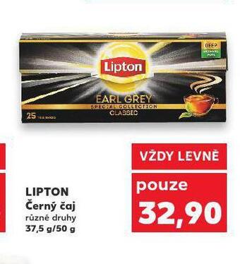 Kaufland Lipton černý čaj nabídka