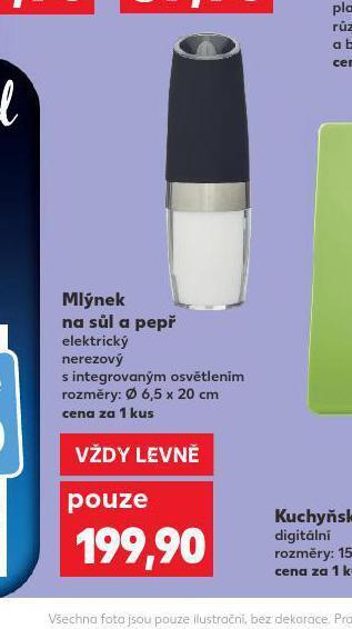 Kaufland Mlýnek na sůl a pepř nabídka