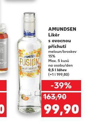 Amundsen likér s ovocnou příchutí